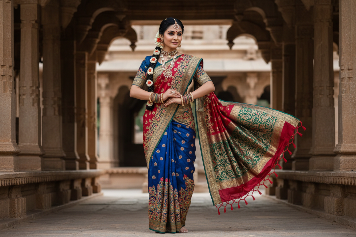 Woman saree
